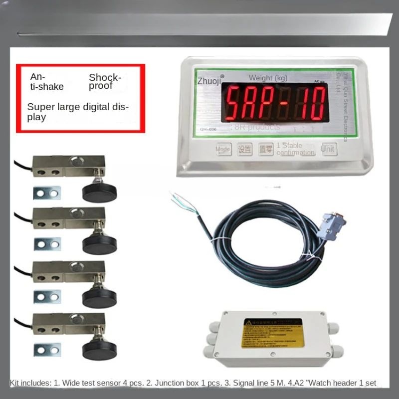 Self Made Small Weighbridge Complete Set of Accessories Sensor DIY Electronic Scale Truck Scale Weighbridge