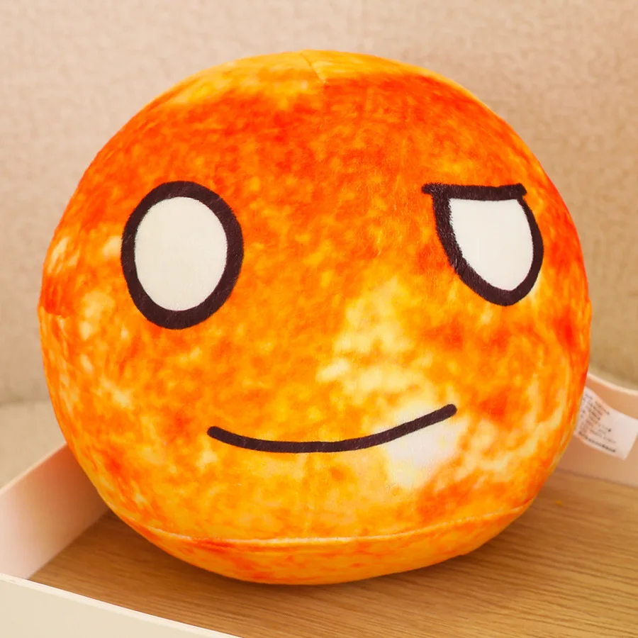 New Solar System Ball Pillow Pendant Earth Moon Venus Uranus Neptune Mars Jupiter Plush Doll Toys Kids Christmas Birthday Gift