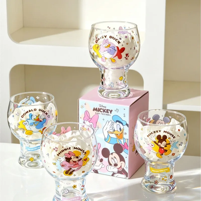 Kawaii  Cute Anime Cartoon Cute Sweetness Mickey Mouse Couple Cold Drink Juice Cup Office Beer Mug Birthday Gift Holiday Gifts