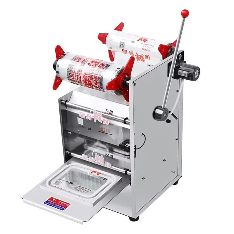 Automatic Modified Atmosphere Packaging Sealer 304 Stainless Steel Fast Food Tray Heat Sealing Machine High Quality Durable