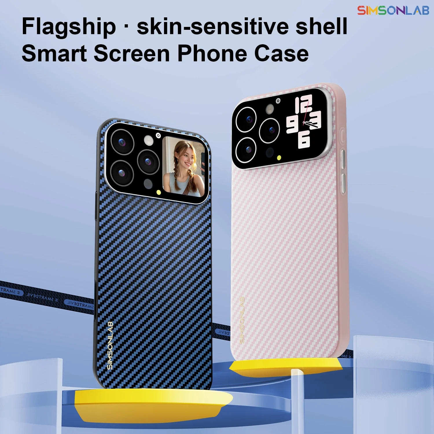 2025 NEW Smart Phone Case Touch Window for iPhone Apple Photo Video Wallpaper Selfie Preview Custom Men Women Christmas Gifts