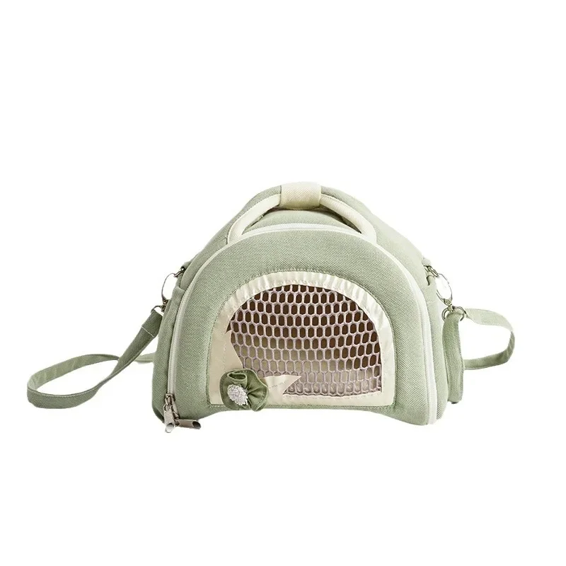 Small pet Hamster Guinea Pig Breathable Outside Dual-use Bag Cross body bag rabbit honey bag weasel travel handbag with cushion