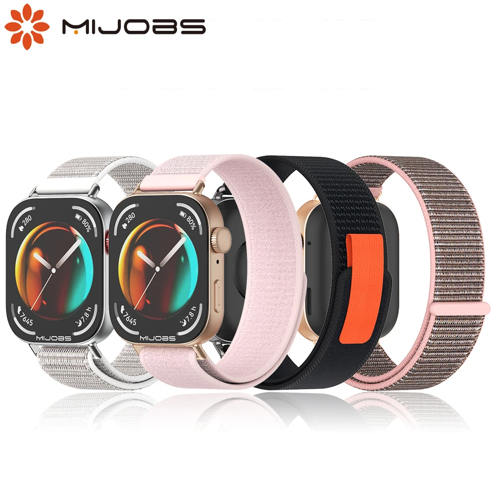 Strap for Huawei Watch Fit 5 Pro / 5 / 4 Pro / 4 / 3 Watchband for Huawei Fit 4 Strap Nylon Wristband Accessories