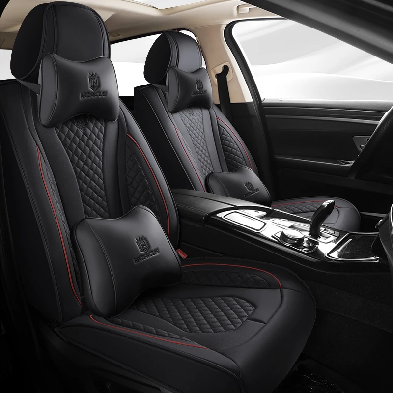 Leather Car Seat Covers For Renault Megane 2 3 Sport Scenic Captur Clio Fluence Kangoo Logan Kadjar Talisman interior Accessorie
