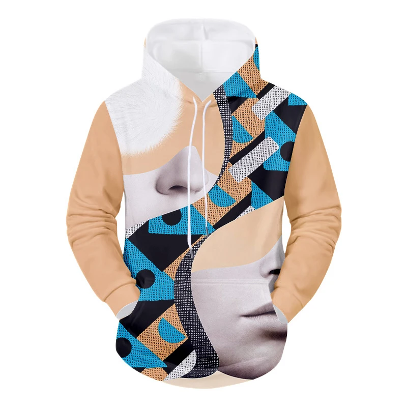 Chain Fashion Style 3D Printed Hoodies Unisex Pullovers Hoodie Casual Sweatshirts