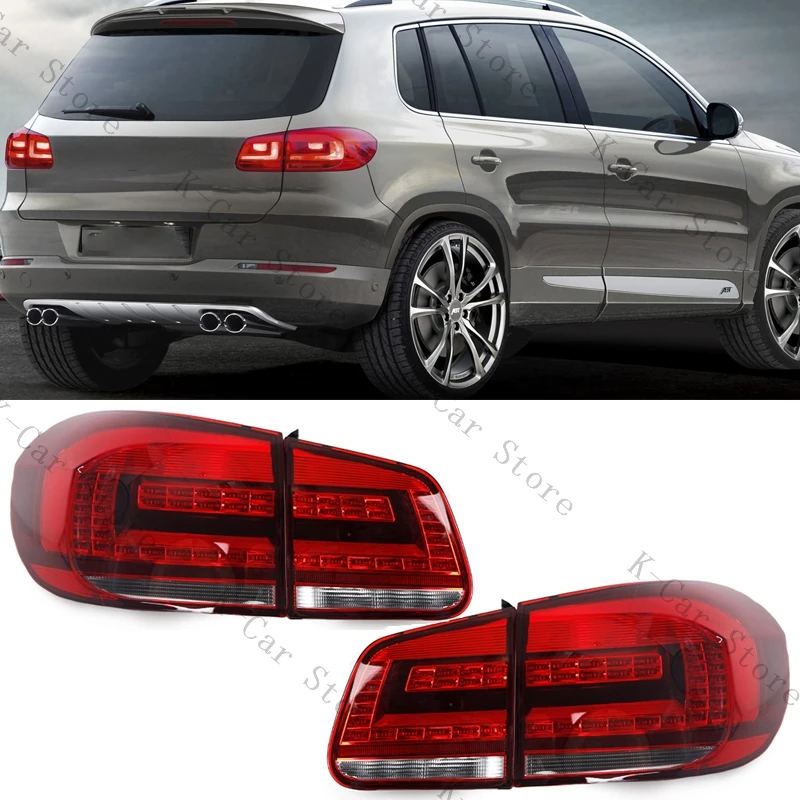 

For VW Tiguan 2013 2014 2015 2016 2017 Car Taillamp Assembly Rear Bumper TailLight Brake Stop Reverse Lamp Taillight Accessories