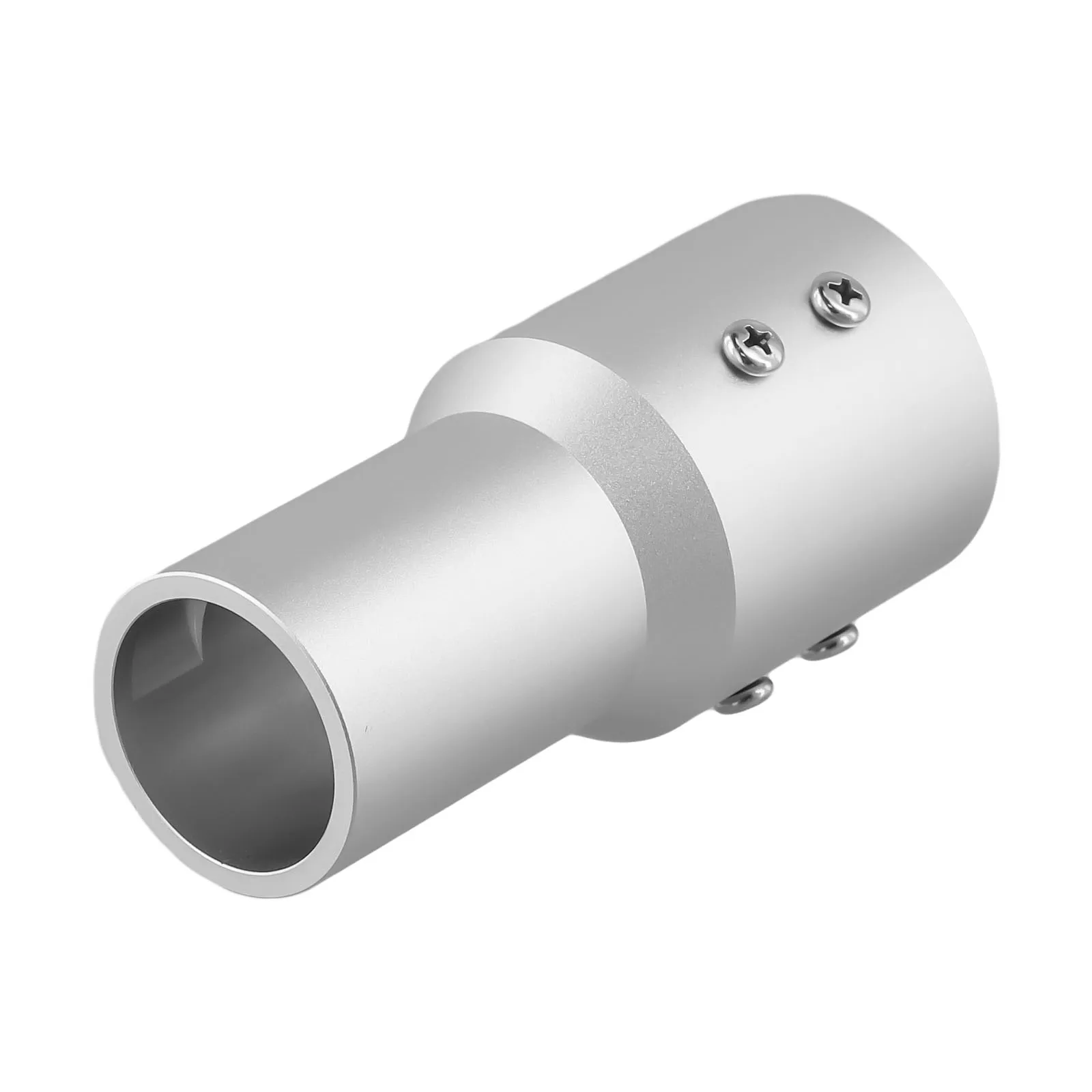 Pipe Adapter For Starlink Mast Reducer Adapter Outdoor Setup Long Life Construction Matte Silver White For 0.75-2 O.D. Poles