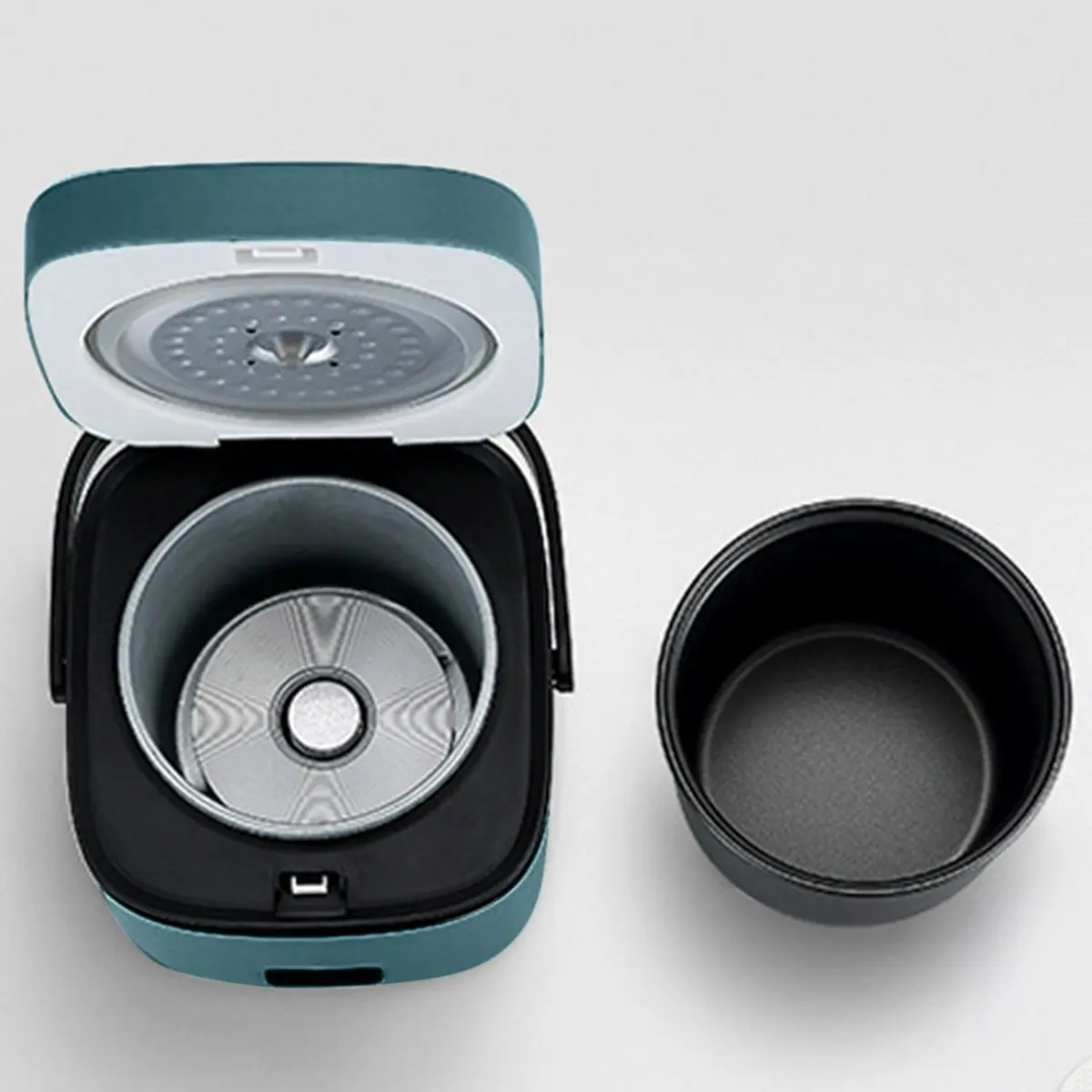 

Rice Cooker Automatic Household Kitchen Electric Cooking Machine 1-2 People Food Warmer Steamer 1.2L Small Rice EU Plug