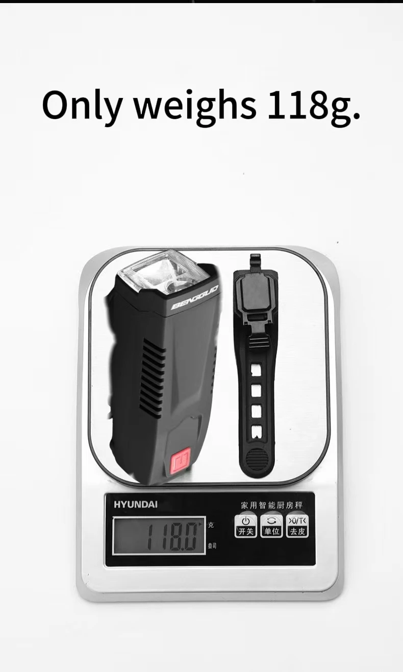 Picture 3: Bicycle Headlight, Solar Horn Light, USB Charging Headlight, Bicycle sSrong Flashlight, Cycling Equipment