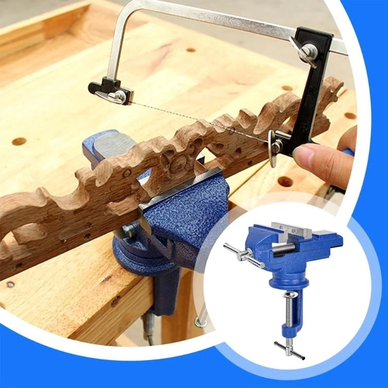 

E06B Многоцелевые мини-скамейки двойного назначения, настольные зажимы, тиски с вращающимся на 360 градусов основанием для