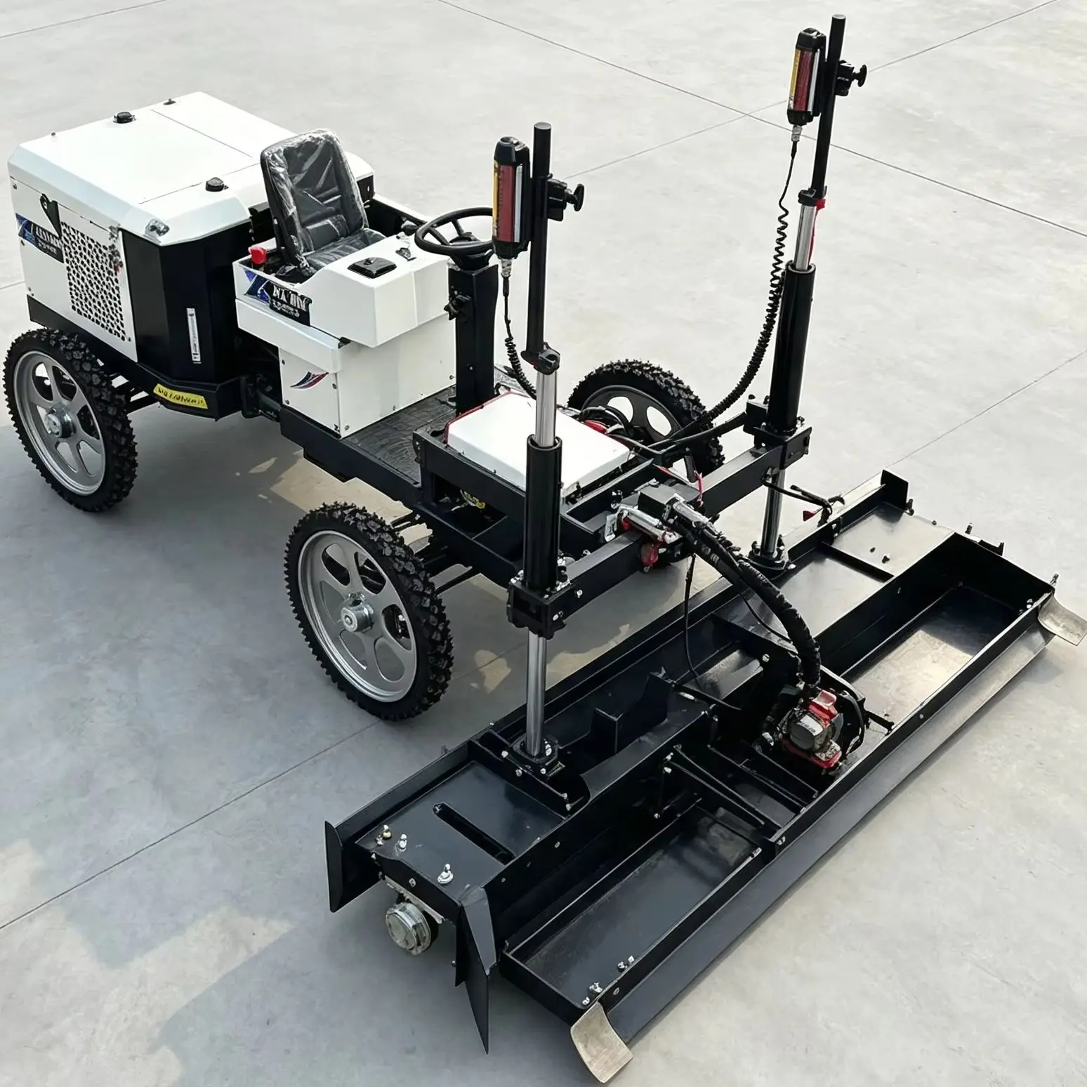 Concrete Fully Automatic Laser Screed Machine Laser Screeding Equipment Cement Floor Leveling Machinery