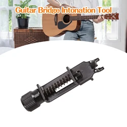 Guitar Bridge Intonation Tool Supplies Spare Tremolo Springs Zinc Alloy Simple to Use Intonation Adjuster for Electric Guitar