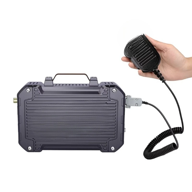 Emergency rescue mobile transfer station walkie-talkie
