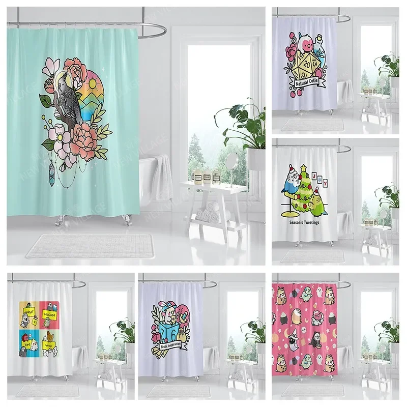 Waterproof fabric shower curtains Bathroom curtain accessories Bath curtain for shower 180x200cm 240*200 anime boho decoration