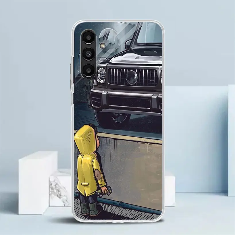 Boy See Sports Car Jdm Drift Phone Case For Samsung Galaxy A17 A37 A57 A16 A15 A14 A13 A56 A55 A54 A53 A36 A35 A34 A33 A26 A25 A