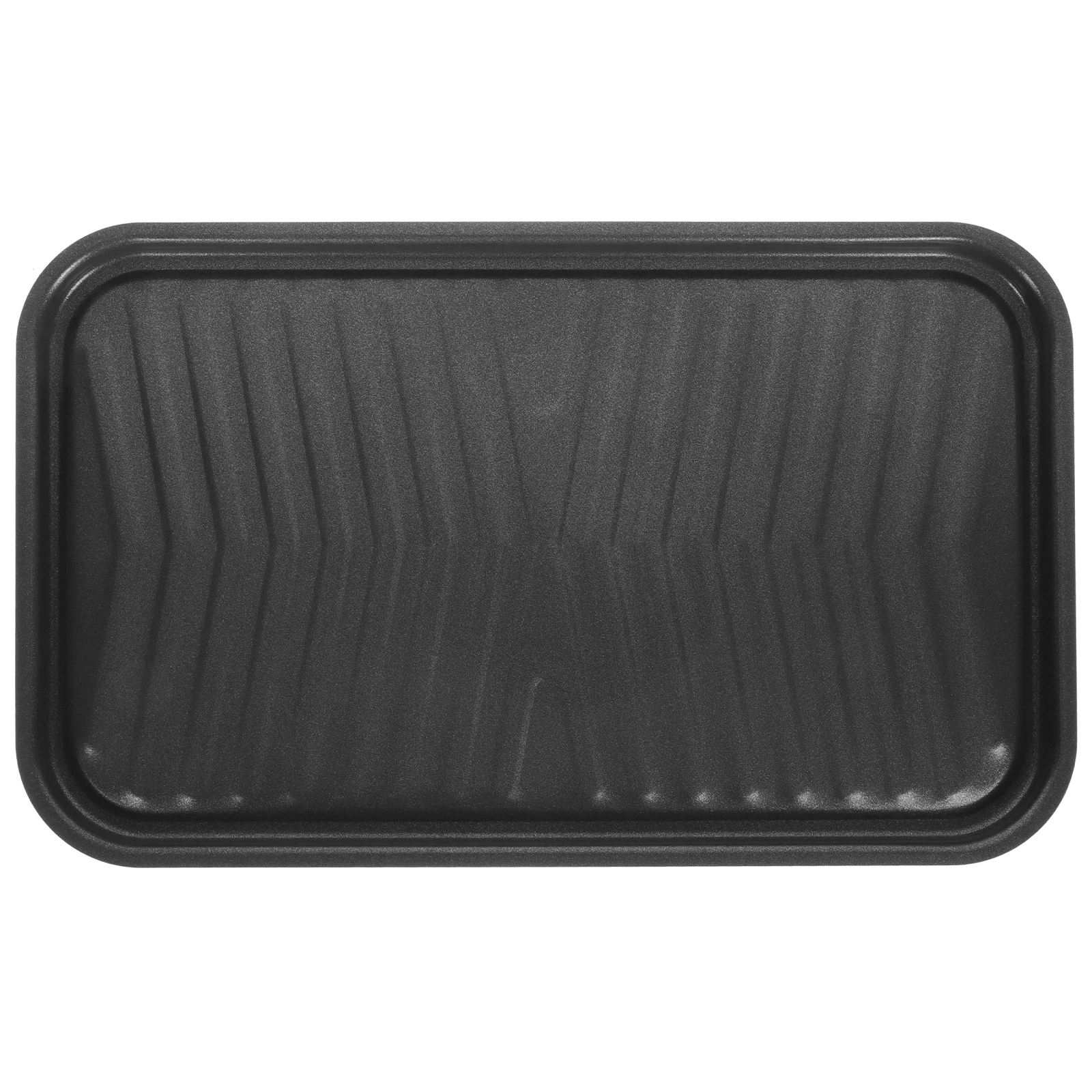

Non-stick Coated Baking Tray Portable Pan Party Bbq Grill Serving Barbecue Plate for Outdoor Biscuit