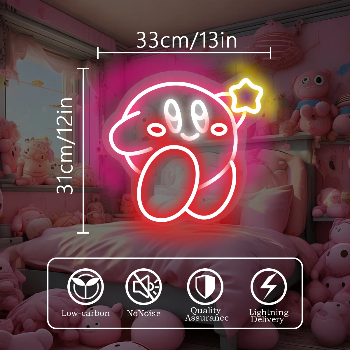 Star Picking Man Neon Light USB ขับเคลื่อน LED Neon Light หรี่แสงได้เหมาะสําหรับตกแต่งเทศกาล Neon Light