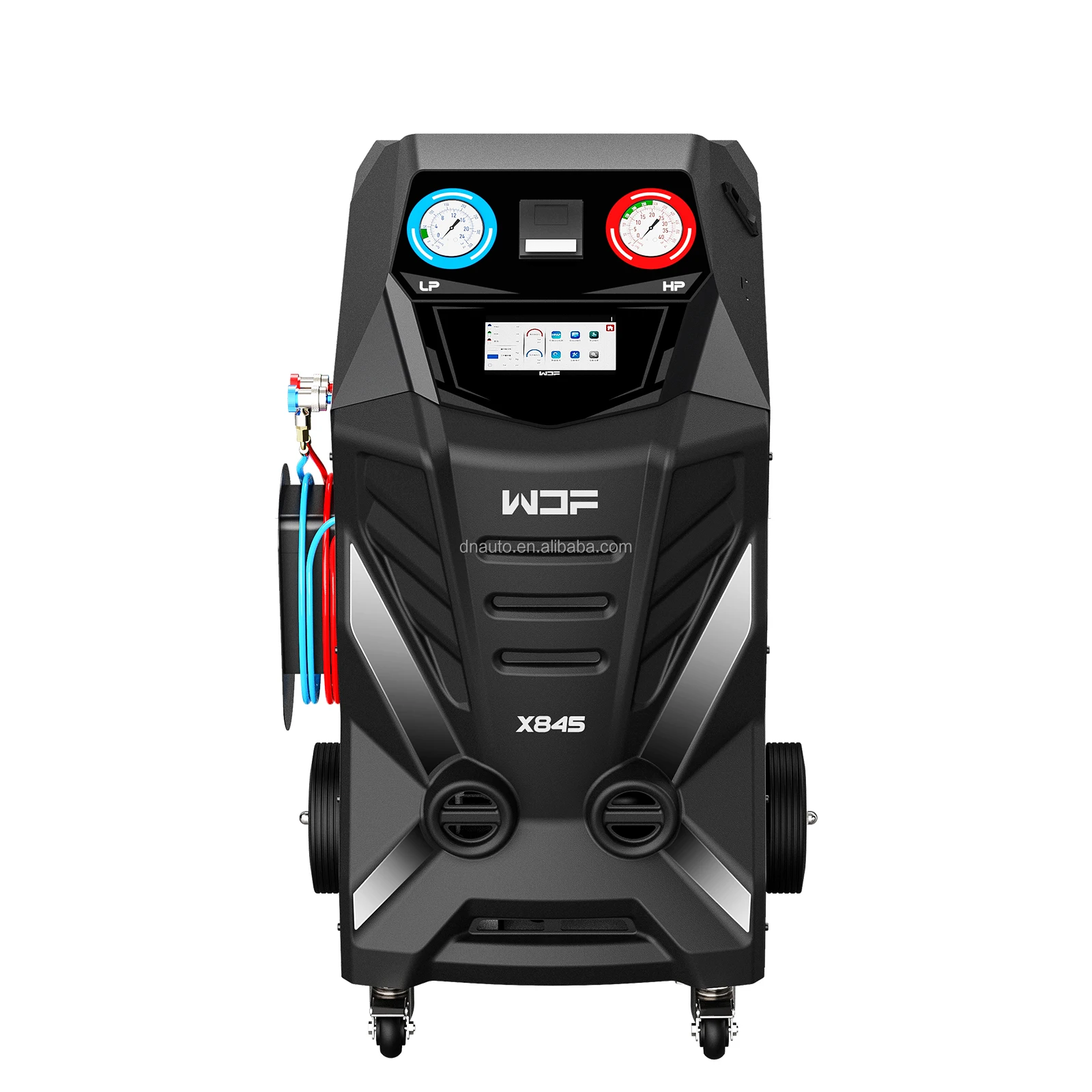 X845 Air Conditioner Refrigerant Recovery Machine /AC Air Compressor Freon Refrigerant Filling Machine/ AC Service Station