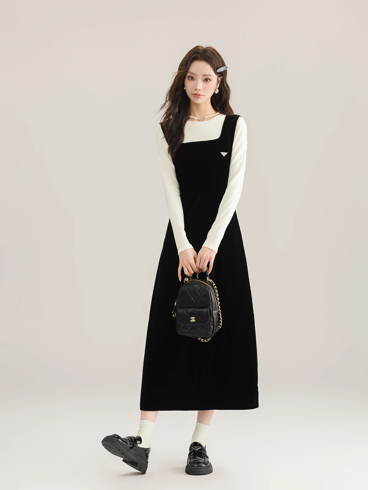 Ele Bla Velvet Dr W…