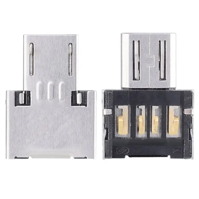 Zihan 5pcs Ultra Mini DM Micro USB 5pin connettore adattatore OTG per Tablet cellulare e cavo USB e disco Flash