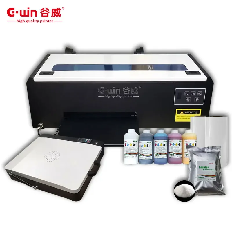 G200 Mini DTF Printer Epson L805 A4 Size DTF Printer Sublimation Pigment Ink Multicolor Automatic Digital Printer New Condition