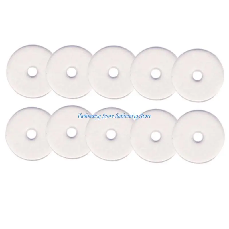 573B Piercing Healing Silicone Discs Soft Anti Hyperplasia Anti-sagging Fixed Rings for Nose Ear Cartilage Soft Gasket