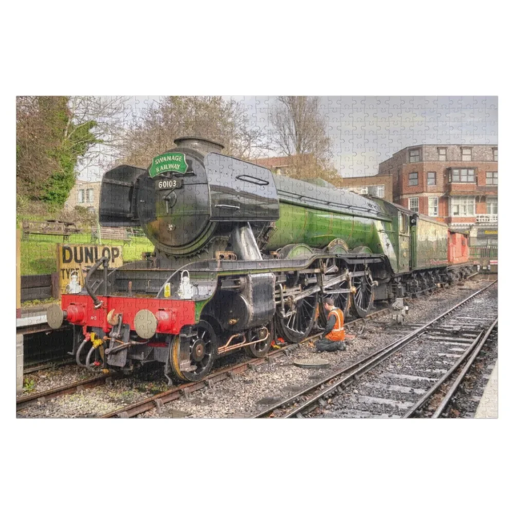 

Flying Scotsman at Swanage Jigsaw Puzzle Novel Toys For Children 2022 Iq Wood Animals Customized Picture Puzzle