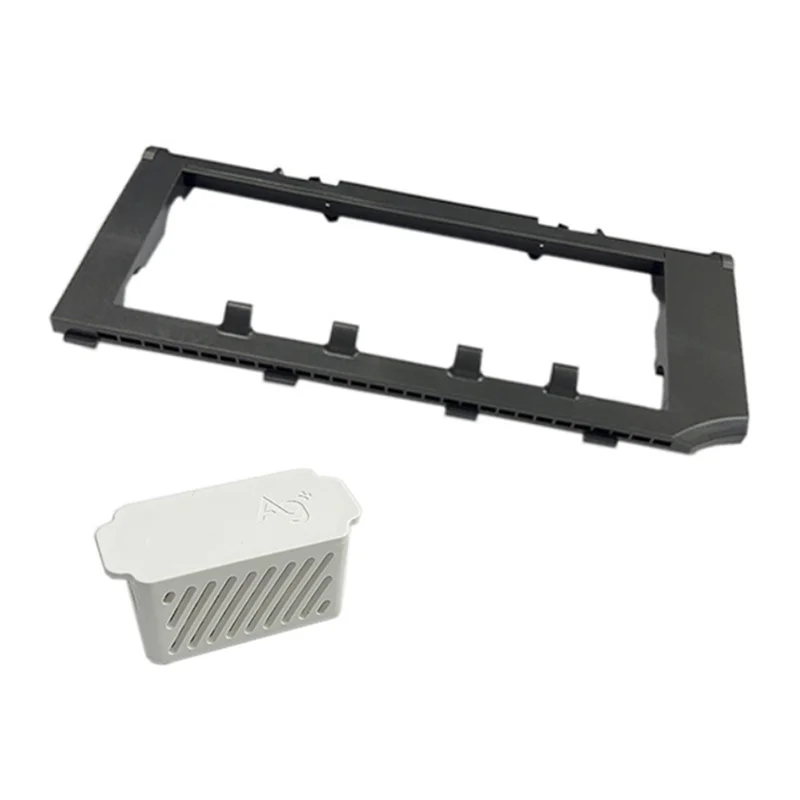 ملحقات قطع الغيار لـ Roborock S8 Pro Ultra /S8+/S8 مكنسة كهربائية وحدة فضية للجراثيم + غطاء فرشاة رئيسي