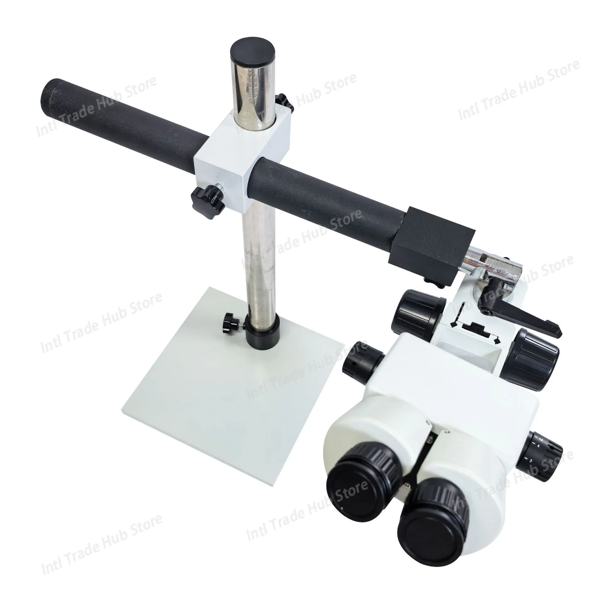 A1 Optical Microscope Micro Inlay Machine Universal Bracket Jewelry Inspection Jewelry Appraisal Electronic Maintenance 7-45X