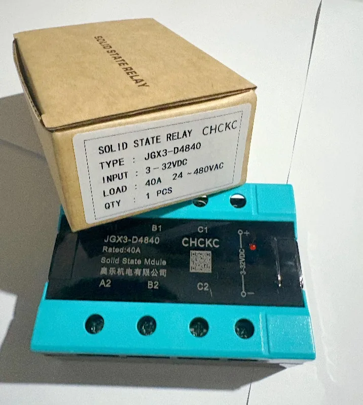 CHCKC Three-phase Solid State Relay JGX3-D4840/60 DC Control AC 40A 60A