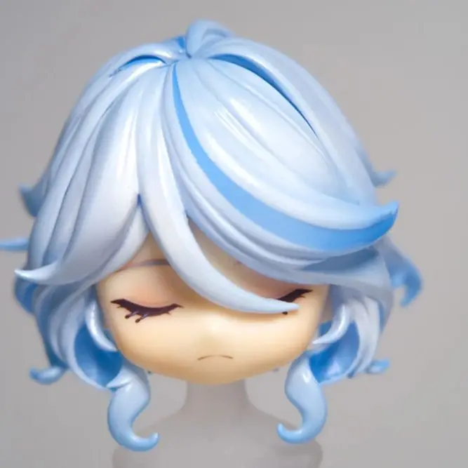 Furina Ob11 Face GSC Genshin Impact Handmade Water Sticker Faceplates Anime Game Cosplay 11 Accessories