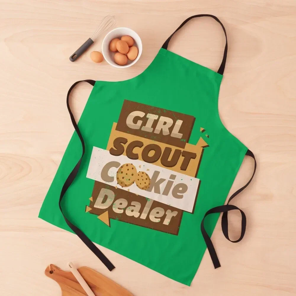 Girl Scout Cookie Dealer Apron with personal logo christmas kitchen Kitchen Tools manicurist Apron