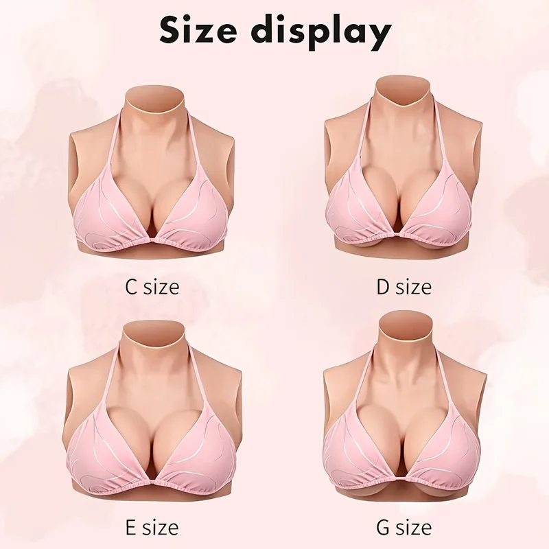 Realistic Breast Super Big Artificial Boobs G Cup Huge Fake Boob Masturbator Crossdresser Transvestite Cosplay Sissy Breasts Toy