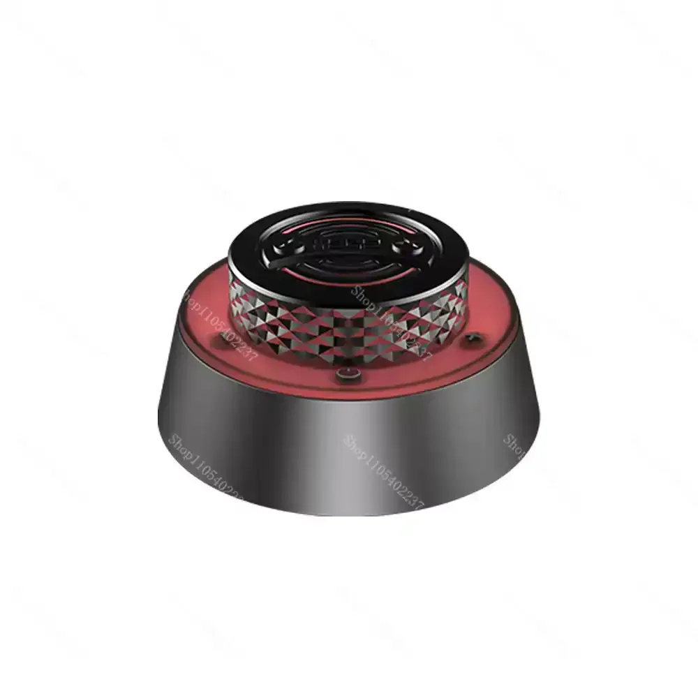 

for Bathroom Waterproof Bluetooth Audio Mini Round Mobile Phone Holder Speaker Suction Cup Portable Subwoofer