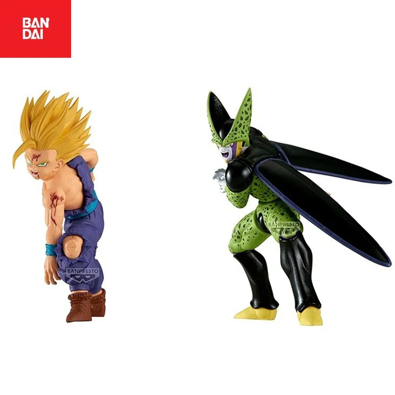 بانداي أكشن لعبة دراغون بول سوبر سايان 2 سون جوهان Vs Cell Z MATCH MAKERS أنيمي حقيقية الأصلي PVC نموذج لجسم هدية