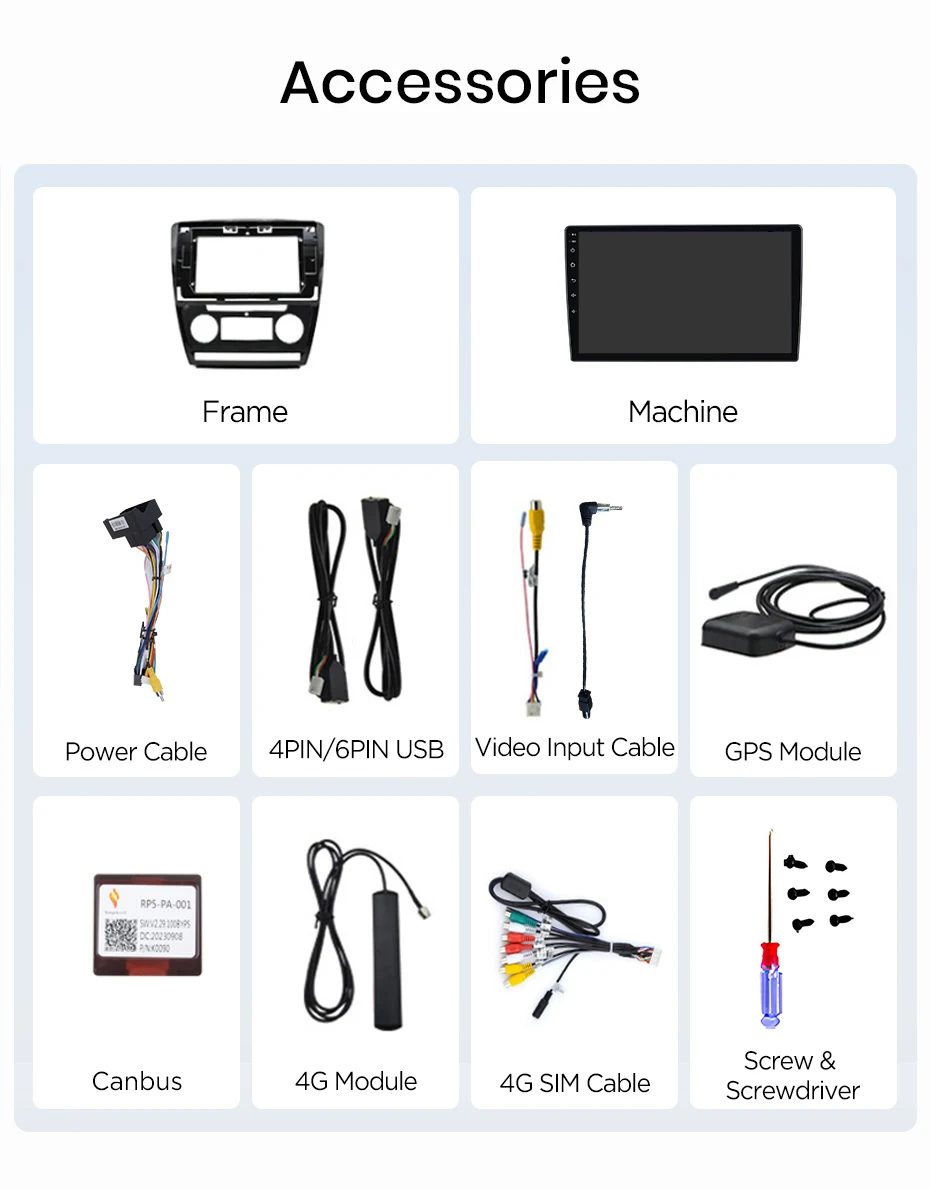 Junsun Wireless CarPlay Android Auto Autoradio für Skoda Octavia 2 2008-2013 Auto-Intelligentes System DSP SWC RDS GPS FM BT – Detail 31