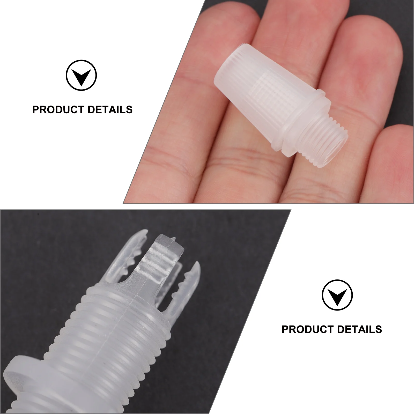 

40 Pcs Cable Wire Clips Locker Holder Cord Electrical Threading Device Holders Fixture Plastic Lightweight Retro Lighting Safety