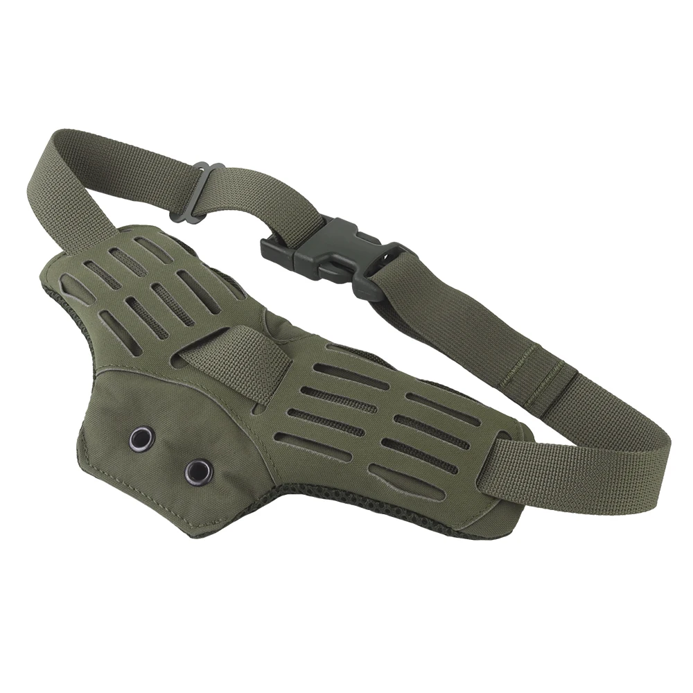 Accesorio de montaje ARC RTI DUTY, almohadilla de funda de patada lateral de 3 orificios, Molle de extracción rápida, equipo Airsoft cómodo para caza