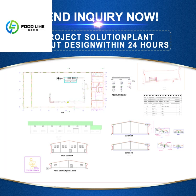FLSUS304 خط إنتاج البطاطس المقلية المجمدة الأوتوماتيكي 3 طن 3000 كجم/ساعة خط معالجة البطاطس المقلية بنصف المصنع