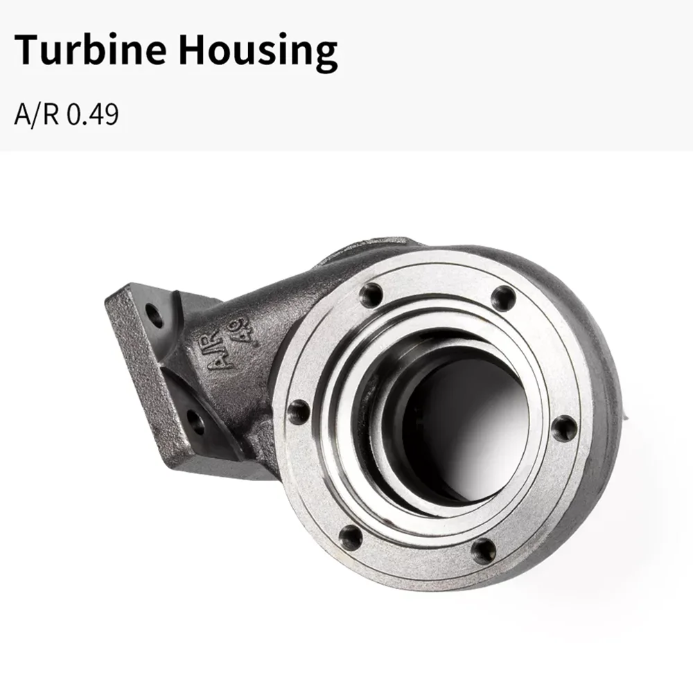 

Turbo G25 (GT)-660 Turbine Exhaust Housing T25,76V-Band A/R0.64,A/R0.49