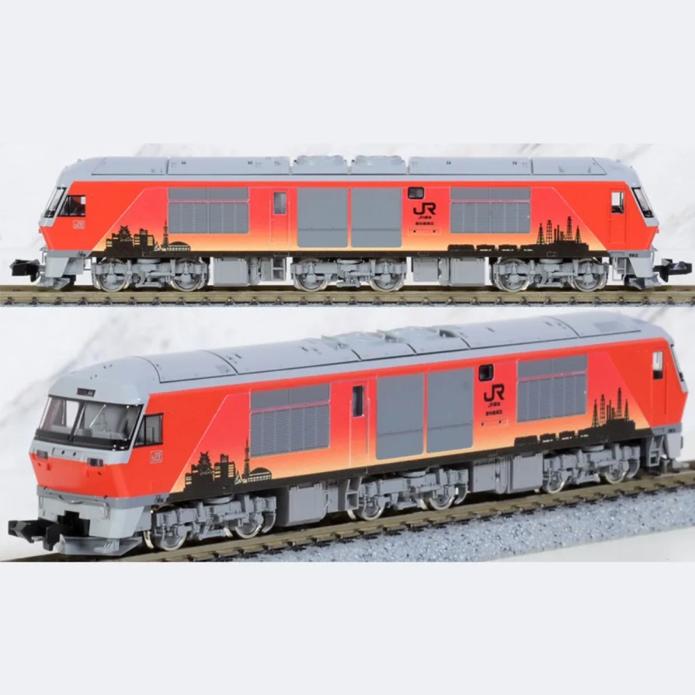 TOMIX N Scale 1/160 Toy Train DF200 Diesel Locomotive Type 200 Unit No 201 2253 Painted Model Train Boys' Toy Gift