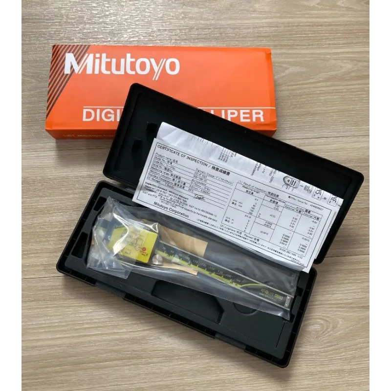 

Mitutoyo Digital Vernier Caliper LCD150/200/300mm 500-197-30 Wear Resistant Stainless Steel Measuring Tool