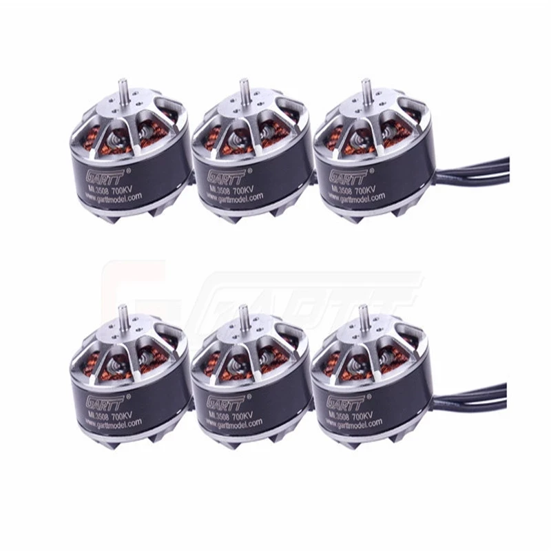 

6PCS GARTT ML 3508 700KV Brushless Motor for RC Multirotor Quadcopter Hexa Drone