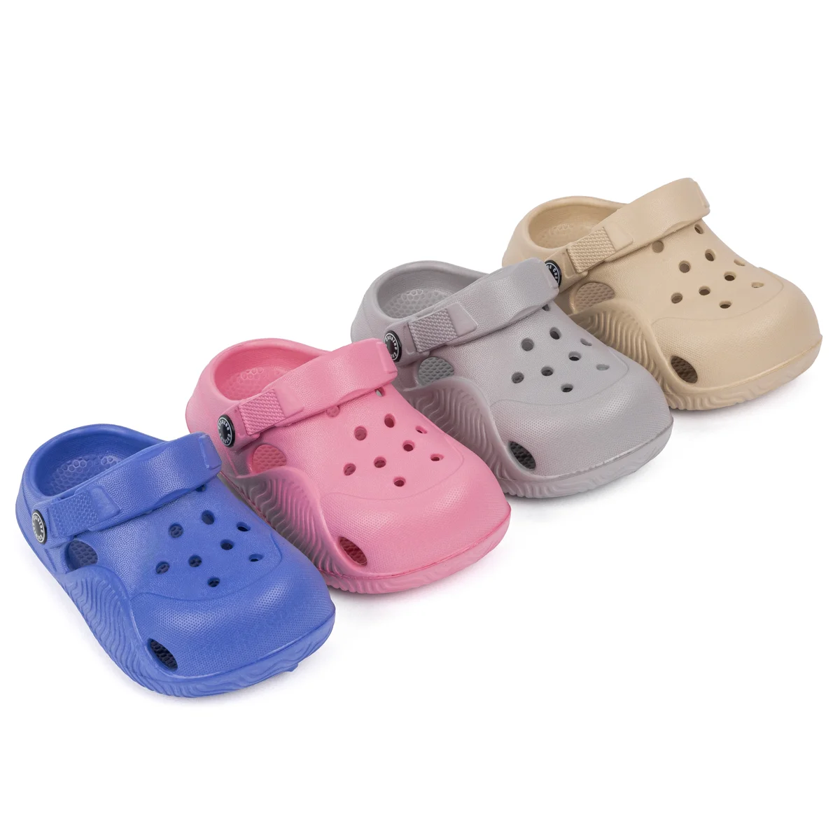 

2025 New Children's Summer Garden Shoes Fashion Minimalist Breathable EVA Material Hole Sandals Ultra Light Beach Slippers