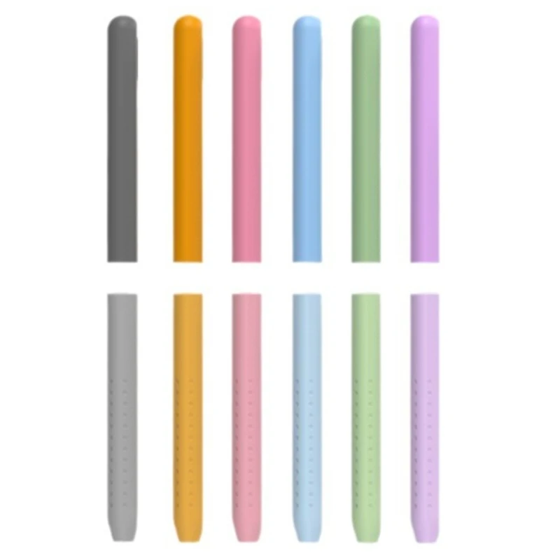 

Colorful Gradients Silicone Holder for Pencil 2 Enhanced Writing Comfort Dropship