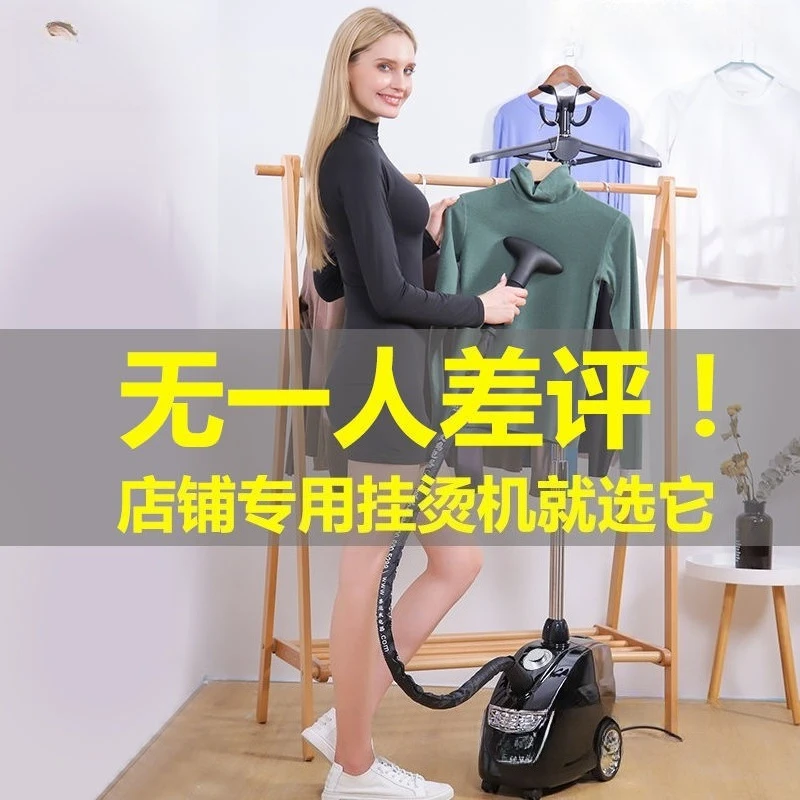 Commercial garment steamer for clothing stores, standing home use, high power, full copper interface ironing machine