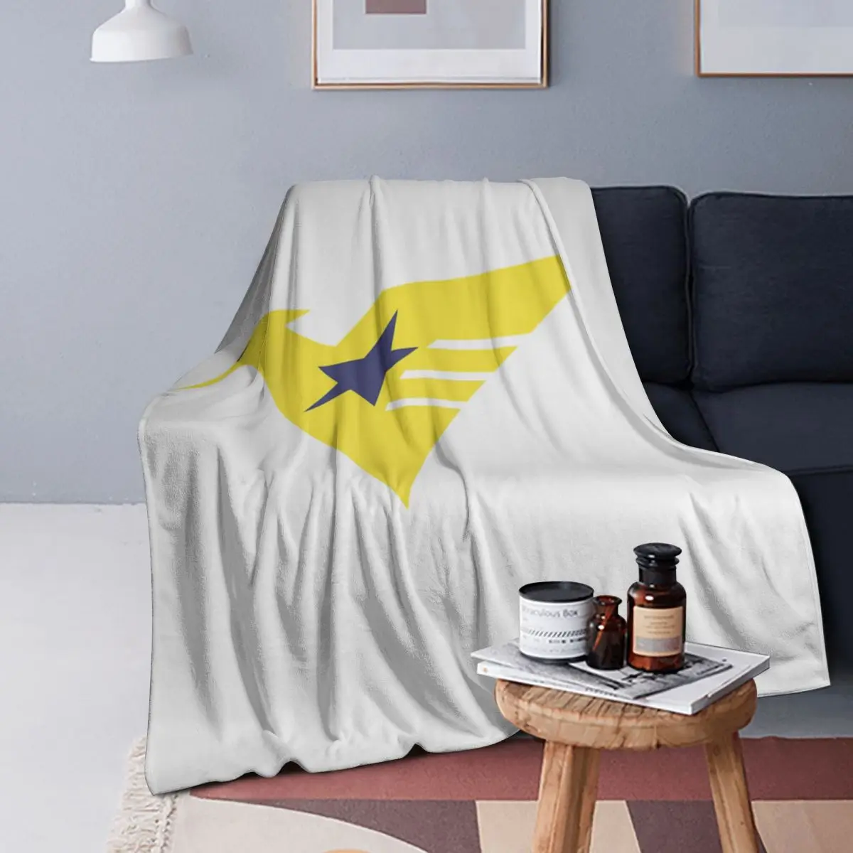 タイタンズ-機動戦士ゼータガンダム-ブランケット-ソフトで暖かいフランネル-スローブランケット-寝具-ベッド-リビングルーム-ピクニック-旅行-ホーム-ソファ用