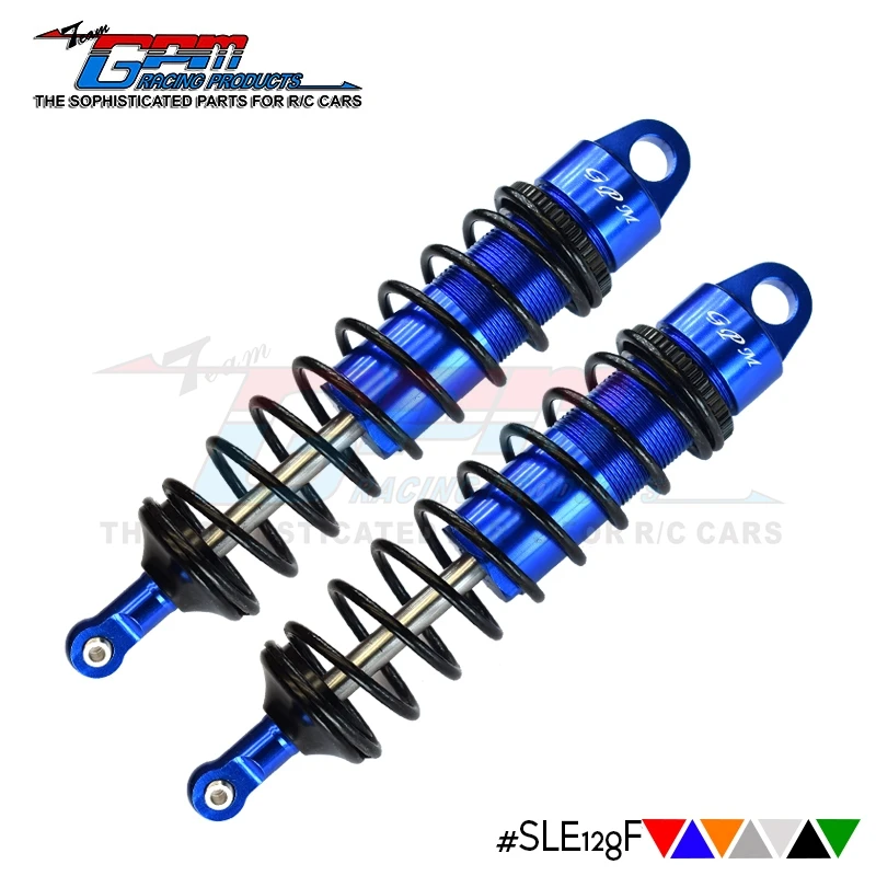 

GPM Aluminum Front Adjustable Spring Dampers With Shaft For TRAXXAS 1/8 Sledge