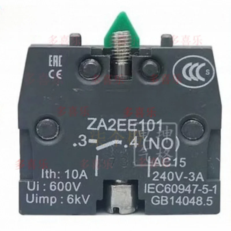 EE   1PCS  for Pushbutton XA2 Series ZA2EE101 ZA2-EE101 Normally Open Contacts