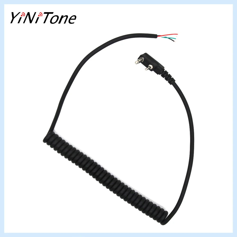 

Handheld Ridao Speaker Mic Replacement Cable For Baofeng UV5R For Kenwood TK-240 Repair DIY Accessories